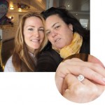 Rosie O'Donnell's engagement ring