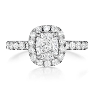 Henri Daussi: New 2012 Engagement Rings