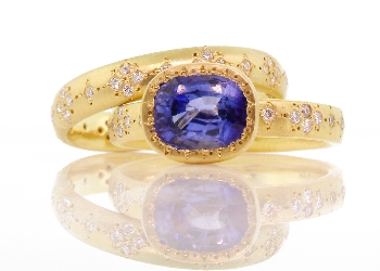 Adel Chefridi Colorful Engagement Ring Collection