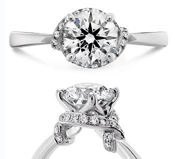 New Hearts on Fire Engagement Ring Collection