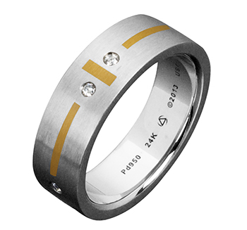 Steven Kretchmer New Palladium Wedding Bands