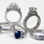 New Renaissance Engagement Rings by G&G Creations