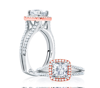 A Jaffe Engagement Ring Collection
