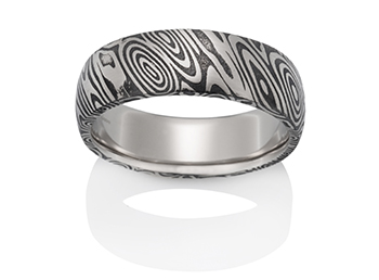 Mokume Gane Makes a Ring as Indestructible as it is Beautiful and Unique