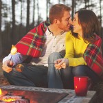 A Cute Engagement Session with Smores