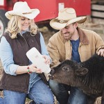 A Cute Engagement Session with Animals on a Farm