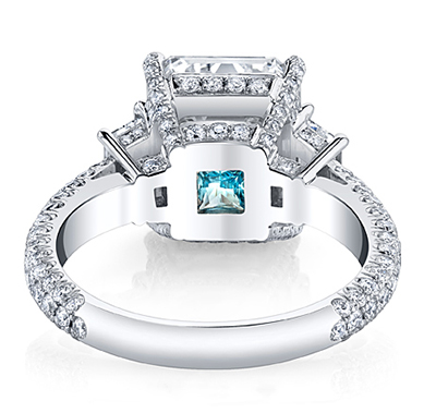 Personalize Your Engagement Ring with A Secret Touch of Color