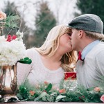 A Romantic Outdoor Valentine's Day Themed Engagement Session