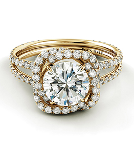 11 Trendy Yellow Gold Engagement Rings