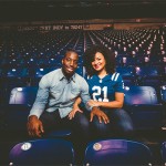 NFL Player Vontae Davis and His Love Megan's Gorgeous Engagement Session