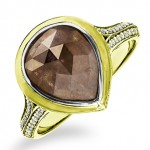 Feminine Raw Diamonds Engagement Rings by MaeVona