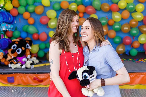 Emily and Cassie Sweet Engagement Session