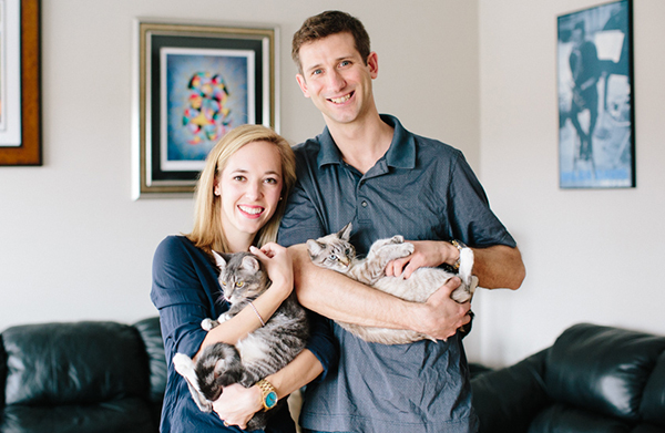 A Lovely Engagement Session with Kitties