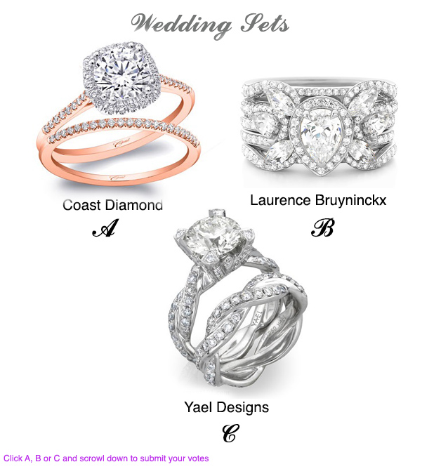 Vote for the Ring of the Year: Men's Band and Wedding Set