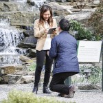 Magical Spring Proposal in the New York Botanical Garden