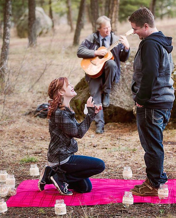 A Leap Year Proposal: She Proposed to Him!