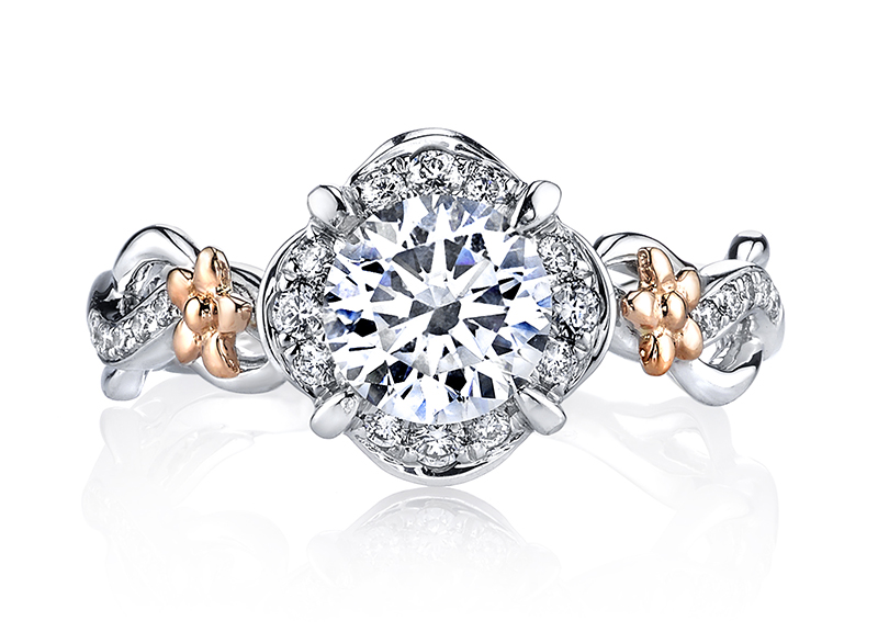 Alternative Rose Gold Engagement Rings