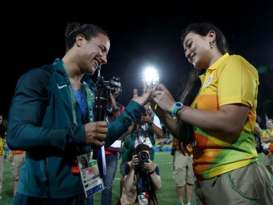 Epic Same Sex Olympics Marriage Proposal