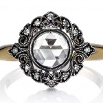 Rose Cut Engagement Rings
