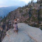 Stunning Drone Shot Yosemite Park Proposal