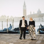 Engaged in Venice, Italy