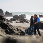 A Romantic Beach Walk Proposal