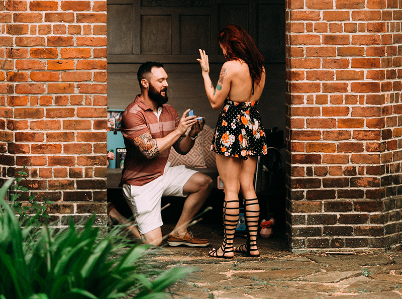 The Coolest New Orleans Proposal