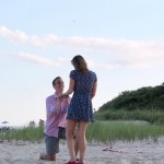 A Family and Friends Beach Proposal