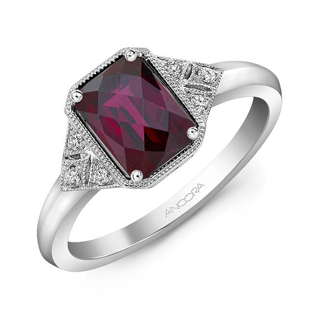 Garnet Engagement Rings