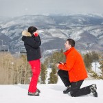 A Beautiful Ski Proposal