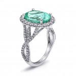 Colored Gemstones Look the Best Set in Platinum