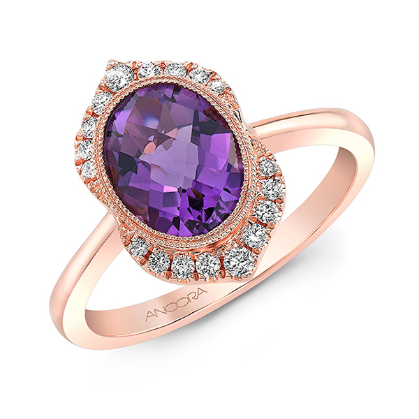 Amethyst Engagement Rings