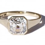 Asscher Cut Diamond Engagement Rings