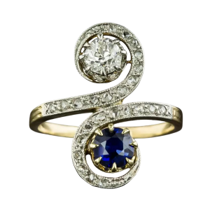 An antique engagement ring