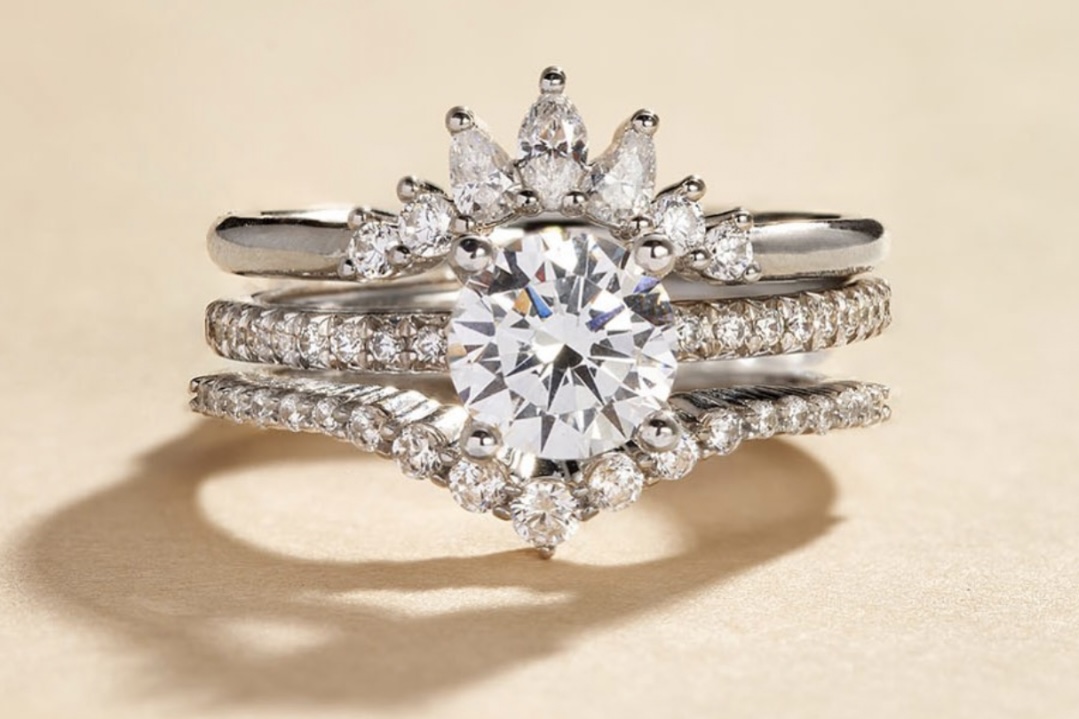 sylvie S1093 engagement ring