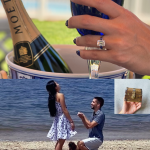 6 Romantic Proposals with 6 Stunning Platinum Engagement Rings