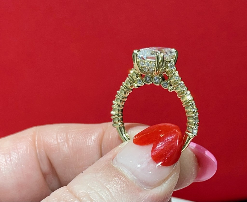 Shop the JACK KELEGE Engagement Ring KPR621 | Frank Adams Jewelers